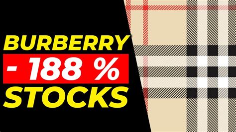 burberry investment|burberry group stock.